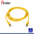 PATCH CORD FINDER CAT.6 DE 3MTS AMARILLO