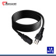 CABLE PODER AMERICAN NET DE 1.80 METROS DE 3x16AWG NEGRO