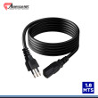 CABLE PODER AMERICAN NET DE 1.80 METROS DE 3x16AWG NEGRO
