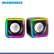 PARLANTE MICRONICS FRANTIC MIC S302 BLACK RGB USB 2.0