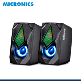 PARLANTE MICRONICS CORSAIR MIC S309-9 BLACK RGB USB 2.0