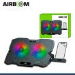 AIRBOOM ARTIC FOX AB 005H + 2 FAN RAINBOW COOLER PARA NOTEBOOK