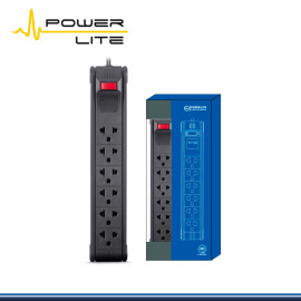 SUPRESOR DE PICO POWER LITE PLI 560-300 6 TOMAS CON CABLE DE 3 METROS