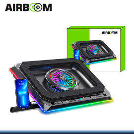 AIRBOOM REVOLUTION AB057 LED RGB COOLER PARA NOTEBOOK