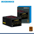 FUENTE DE PODER MICRONICS MIC P600 BLACK 600W 80 PLUS BRONZE