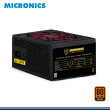 FUENTE DE PODER MICRONICS MIC P600 BLACK 600W 80 PLUS BRONZE