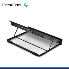 DEEPCOOL N9 EX PANEL ALUMINIO RECLINABLE USB COOLER PARA LAPTOP