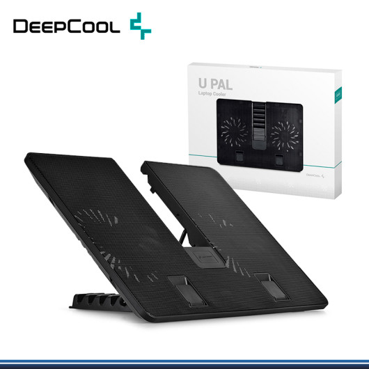 DEEPCOOL U-PAL MALLA METALICA COOLER PARA LAPTOP