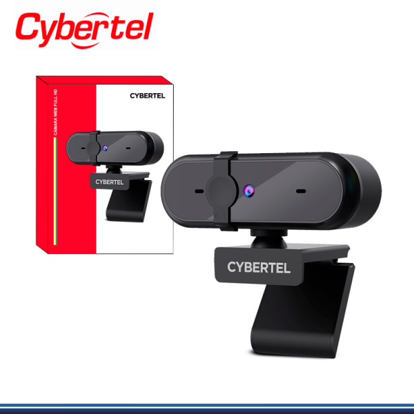 WEBCAM CYBERTEL HAMILTON CYB WC1001 FHD 1080P CON MICROFONO CONEXION USB