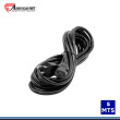 CABLE PODER DE 5 METROS AMERICAN NET DE 3x16 AWG NEGRO