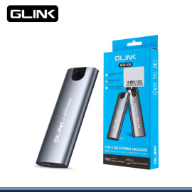 CASE GLINK GHD-036 PARA SSD M.2 NGFF SATA HASTA 4TB CONEXIÓN USB-C