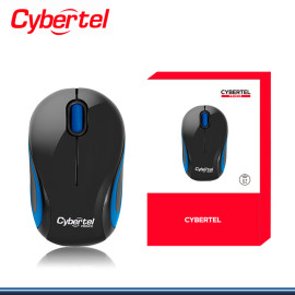 MOUSE CYBERTEL PRINCE CYB M300 BLACK BLUE CONEXION WIRELESS
