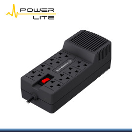 ESTABILIZADOR POWER LITE NOVA PLI 908 8 TOMAS DE 900VA/450W