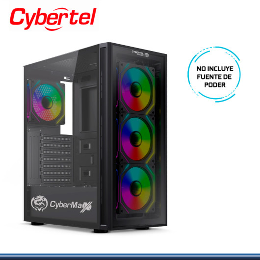 CASE CYBERTEL DYNAMIC CBX 5009 ARGB SIN FUENTE VIDRIO TEMPLADO USB 3.0/USB 2.2