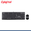 KIT CYBERTEL HAMILTON CYB T109 TECLADO USB + MOUSE USB