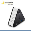 ESTABILIZADOR POWER LITE SIMETRIC PLI 1111U 8 TOMAS DE 1100VA/500W