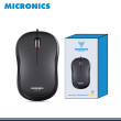 MOUSE MICRONICS NORTON MIC M600 BLACK CONEXION WIRED USB GRUPO C&C